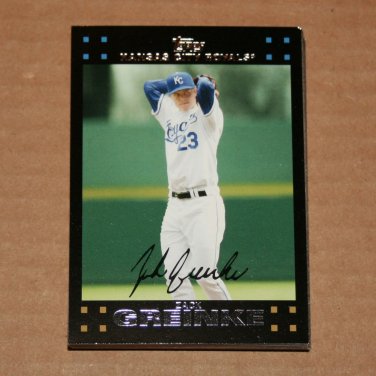 2007 TOPPS BASEBALL - Kansas City Royals True Team Set + Updates & Highlights