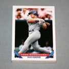 1993 TOPPS BASEBALL - Texas Rangers True Team Set with Traded Series
