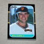 1987 DONRUSS BASEBALL - San Francisco Giants Team Set
