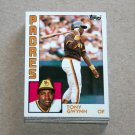 1984 TOPPS BASEBALL - San Diego Padres Team Set + Traded Series