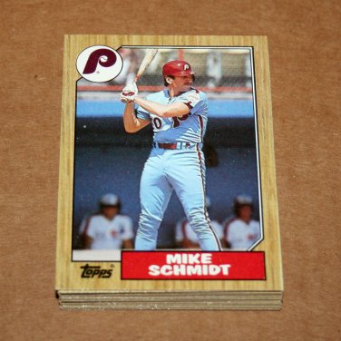 1987 TOPPS BASEBALL - Philadelphia Phillies Team Set