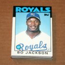 1986 TOPPS BASEBALL - Kansas City Royals Team Set + Traded Series