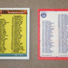 1991 TOPPS BASEBALL - Checklist Set + Traded Series
