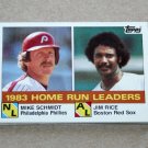 1984 TOPPS BASEBALL - League Leaders Complete Sub-Set