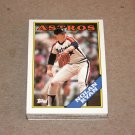 1988 TOPPS BASEBALL - Houston Astros Team Set + Traded Series