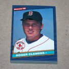 1986 DONRUSS BASEBALL - Boston Red Sox Team Set