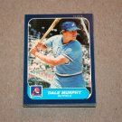 1986 FLEER BASEBALL - Atlanta Braves Team Set + Update Series