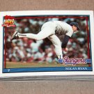 1991 TOPPS BASEBALL - Texas Rangers Team Set + Traded Series