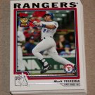 2004 TOPPS BASEBALL - Texas Rangers Team Set (Series 1 & 2)