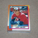 1990 TOPPS BASEBALL - Montreal Expos Team Set + Traded Series