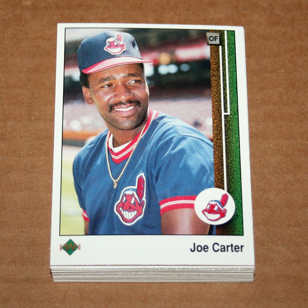 1989 UPPER DECK BASEBALL - Cleveland Indians Team Set + High Number Series