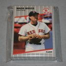 1989 FLEER BASEBALL - Boston Red Sox Team Set