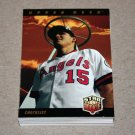 1993 UPPER DECK BASEBALL - California Angels Team Set (Series 1 & 2)