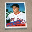 1985 TOPPS BASEBALL - Boston Red Sox Team Set + Traded Series