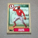 1987 TOPPS BASEBALL - St. Louis Cardinals Team Set + Traded Series