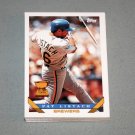 1993 TOPPS BASEBALL - Milwaukee Brewers True Team Set with Traded Series