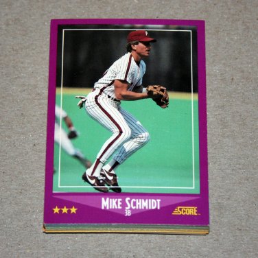 1988 SCORE BASEBALL - Philadelphia Phillies Team Set