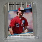 1989 FLEER BASEBALL - Montreal Expos Team Set + Update Series