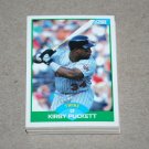 1989 SCORE BASEBALL - Minnesota Twins Team Set + Rookie & Traded Series