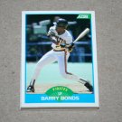 1989 SCORE BASEBALL - Pittsburgh Pirates True Team Set