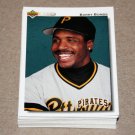 1992 UPPER DECK BASEBALL - Pittsburgh Pirates Team Set + High Number Series
