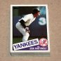 1985 TOPPS BASEBALL - New York Yankees Team Set + Traded Series