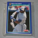 1991 SCORE BASEBALL - Toronto Blue Jays Team Set + Rookie & Traded Series