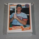 1990 FLEER BASEBALL - Detroit Tigers Team Set