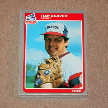 1985 FLEER BASEBALL - Chicago White Sox Team Set + Update Series