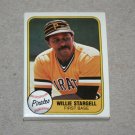 1981 FLEER BASEBALL - Pittsburgh Pirates Team Set
