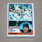 1983 TOPPS BASEBALL - Cleveland Indians Team Set + Traded Series