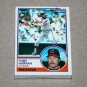 1983 TOPPS BASEBALL - Cleveland Indians Team Set + Traded Series