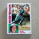 1984 TOPPS BASEBALL - Montreal Expos Team Set + Traded Series