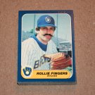 1986 FLEER BASEBALL - Milwaukee Brewers Team Set