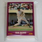1988 SCORE BASEBALL - Oakland Athletics Team Set