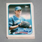 1989 TOPPS BASEBALL - Toronto Blue Jays Team Set + Traded Series
