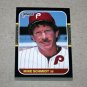 1987 DONRUSS BASEBALL - Philadelphia Phillies Team Set