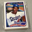 1989 TOPPS BASEBALL - Los Angeles Dodgers Team Set + Traded Series