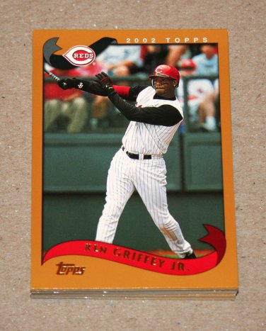 2002 TOPPS BASEBALL - Cincinnati Reds Team Set (Series 1 & 2)