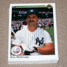 1990 UPPER DECK BASEBALL - New York Yankees Team Set + High Number Series