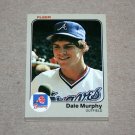 1983 FLEER BASEBALL - Atlanta Braves Team Set