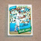 1980 TOPPS BASEBALL - Toronto Blue Jays Team Set