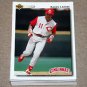 1992 UPPER DECK BASEBALL - Cincinnati Reds Team Set + High Number Series
