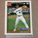 1991 TOPPS BASEBALL - Houston Astros Team Set + Traded Series