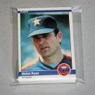 1984 FLEER BASEBALL - Houston Astros Team Set