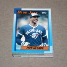 1990 TOPPS BASEBALL - Toronto Blue Jays Team Set + Traded Series