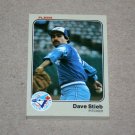 1983 FLEER BASEBALL - Toronto Blue Jays Team Set
