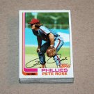 1982 TOPPS BASEBALL - Philadelphia Phillies Team Set + Traded Series