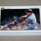 1992 UPPER DECK BASEBALL - Kansas City Royals Team Set + High Number Series