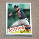 1985 TOPPS BASEBALL - Houston Astros Team Set + Traded Series